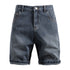 SUMMER Starry Sky Pattern Denim Shorts Men&