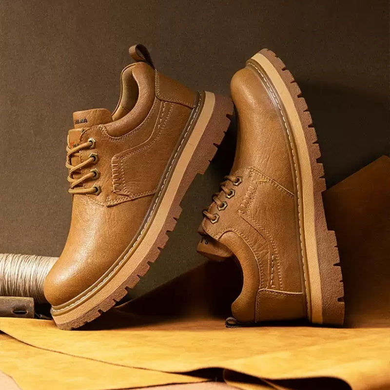 Vintage Casual Leather Shoes - Swefashionstore