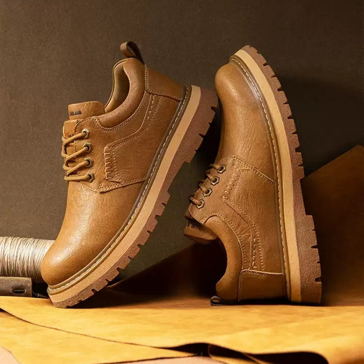 Vintage Casual Leather Shoes - Swefashionstore