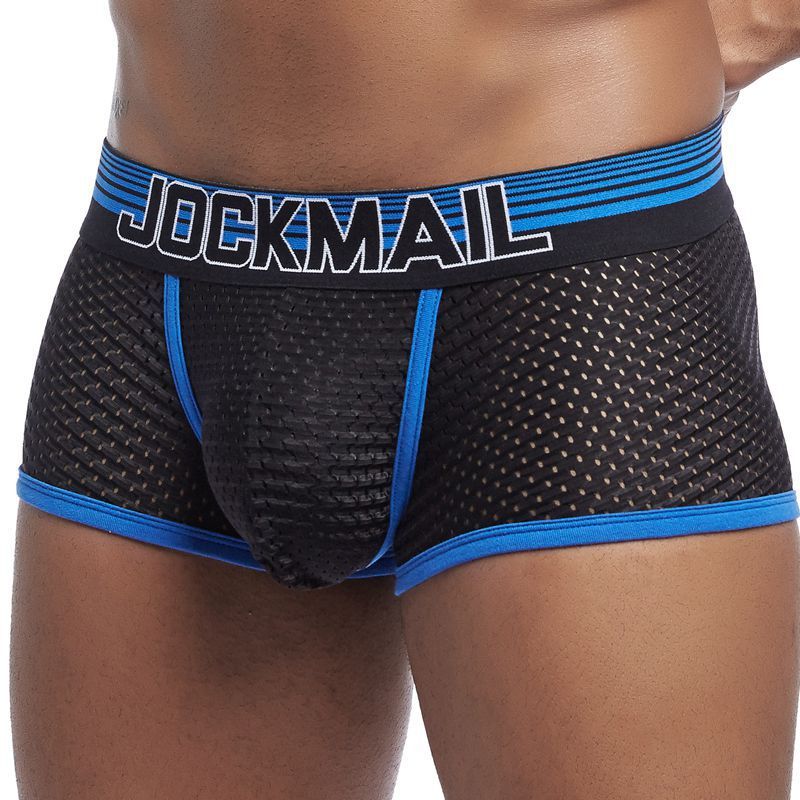 Men Underwear Boxer Breathable Mesh boxe - Swefashionstore
