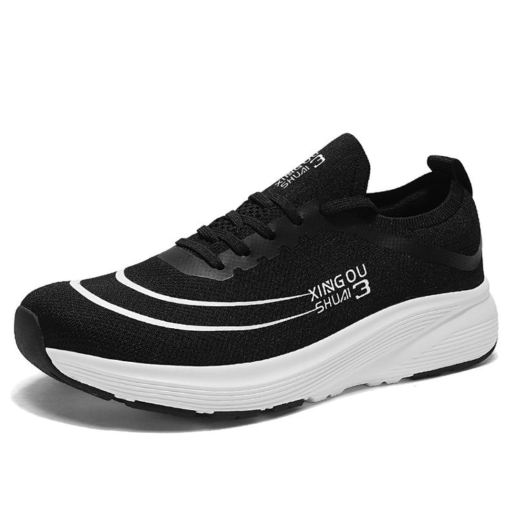 Wide Sole Flyknit Mesh Shoes Sports - Swefashionstore