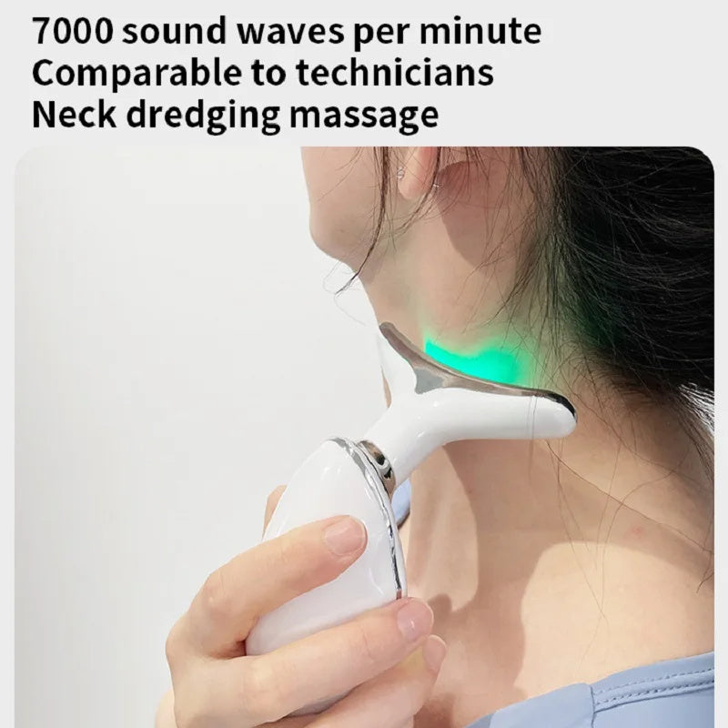 Beauty Device Colorful LED Photon Skin Lifting Massager