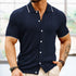 Short-sleeved Polo Shirt - Swefashionstore