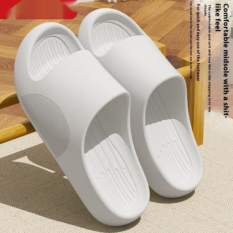 Sommer-Slipper mit dicken Sohlen für Herren als Oberbekleidung