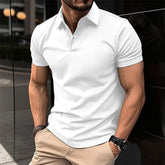 Summer Short Sleeve Polo Shirt - Swefashionstore