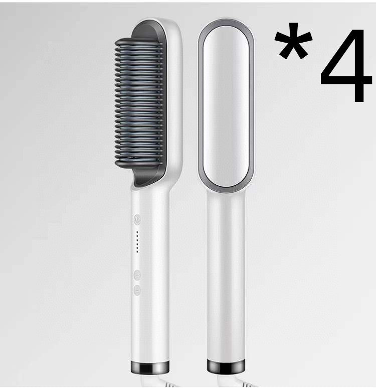Hot Electric Hair Straightener And CurlingBrush