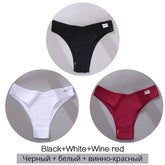 Bestseller 3Pcs Women Cotton-Thong Underwear - Swefashionstore