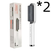 Hot Electric Hair Straightener And CurlingBrush - Swefashionstore