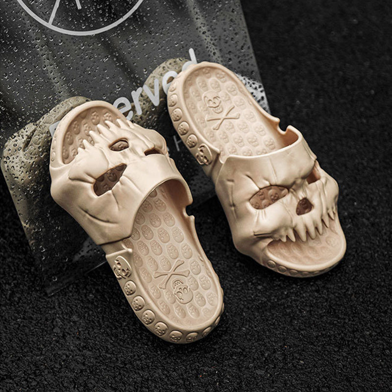Halloween Slippers Bathroom Indoor Outdoor Shoes - Swefashionstore