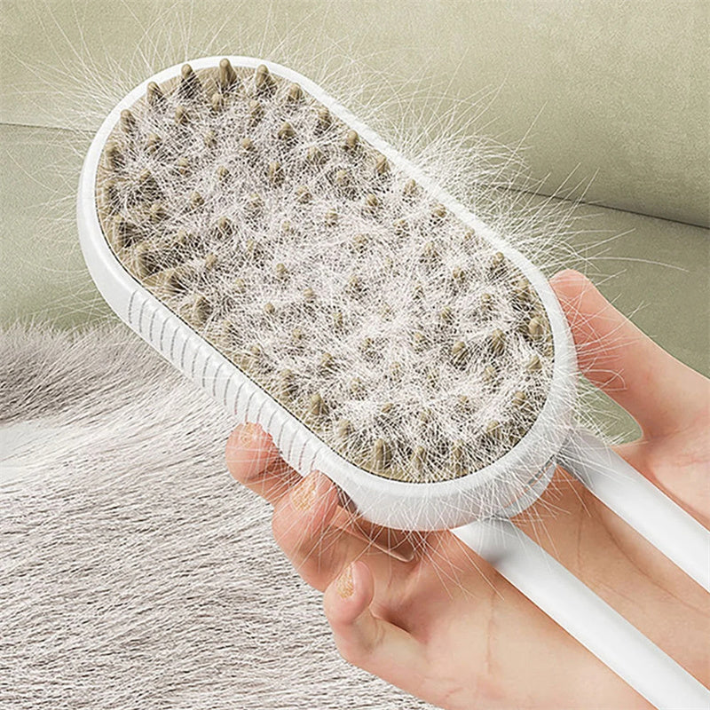 Cat Steam Brush Steamy Dog Brush 3 In 1 - Swefashionstore