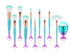 Makeup Brushes Kit Maquiagem Maquillaje New Mermaid Foundation Eyebrow Eyeliner Cosmetic Makeup Brushes - Swefashionstore