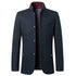 Business Stand Collar Woolen Coat - Swefashionstore