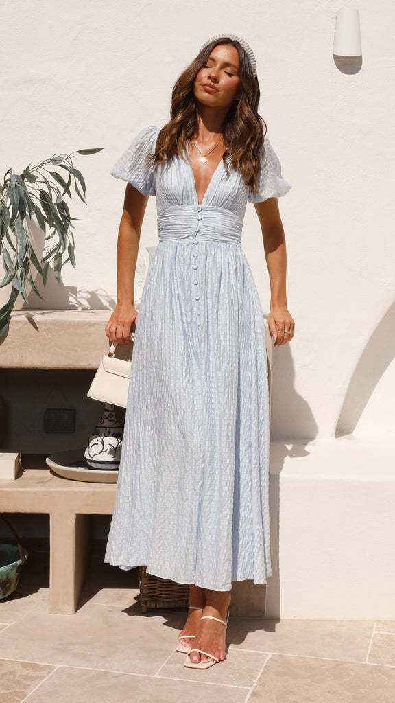 V-neck Short-sleeved Dress for Summer Fashion - Swefashionstore