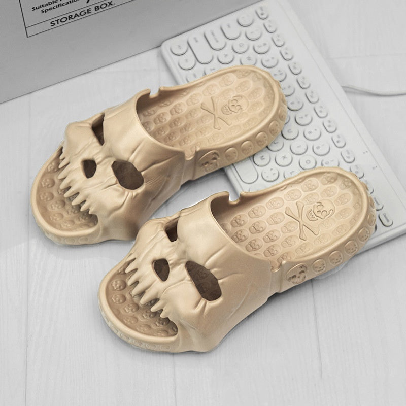 Halloween Slippers Bathroom Indoor Outdoor Shoes - Swefashionstore
