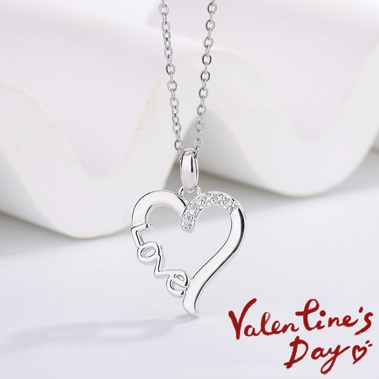 Heart Design LOVE Titanium Steel Necklace - Swefashionstore