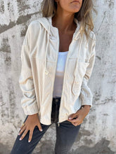 Hooded Zip-up Jacket With Pockets - Swefashionstore