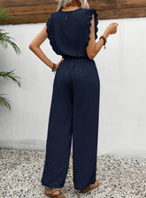 ELEGANT Exclusive Lace Trim Short Pants SET - Swefashionstore