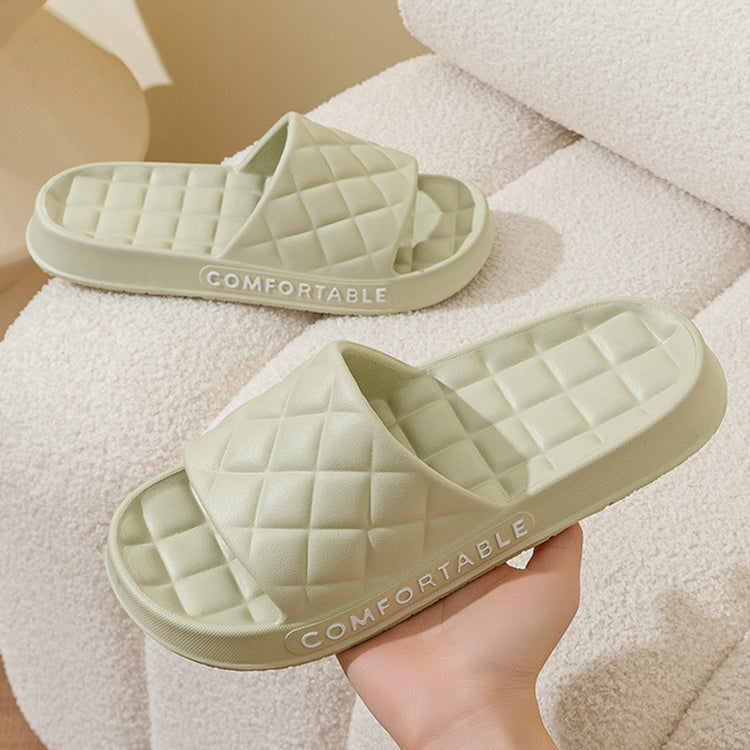 Home Slippers With Plaid Design - Swefashionstore