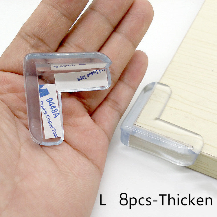 Baby Silicone PROTECTIVE Pad Child SAFETY Table Corner Cover - Swefashionstore