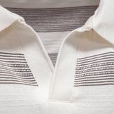 SUMMER Striped Lapel Men&