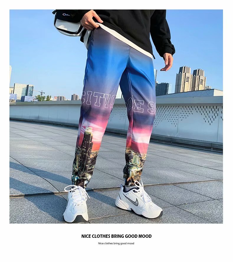 TRENDY Nine Pants Farbverlaufshose für Herren