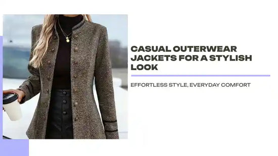 Casual Outerwear Jackets for a Stylish Look by@Outfy