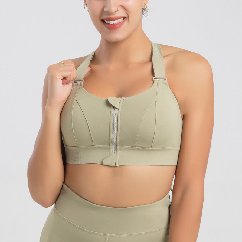 Front Zipper Seamless Push Up Bras For Wome Lingerie Wireless Sleep Underwear Sport Active Women Bra - Swefashionstore