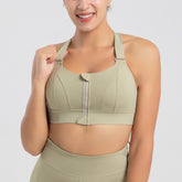 Front Zipper Seamless Push Up Bras For Wome Lingerie Wireless Sleep Underwear Sport Active Women Bra - Swefashionstore