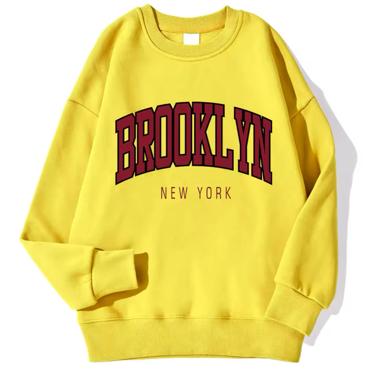 Personality Trend Printed Crew Neck Sweatshirt Women - Swefashionstore