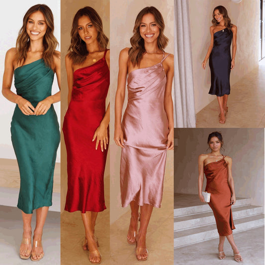 NEU MODISCHES SLIM-FIT-Kleid mit Schnürung hinten