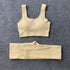2pcs Thread Yoga SUIT Seamless Bra Lifting High Waist Leggings SET - Swefashionstore