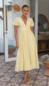 V-neck Short-sleeved Dress for Summer Fashion - Swefashionstore