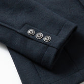 Business Stand Collar Woolen Coat - Swefashionstore