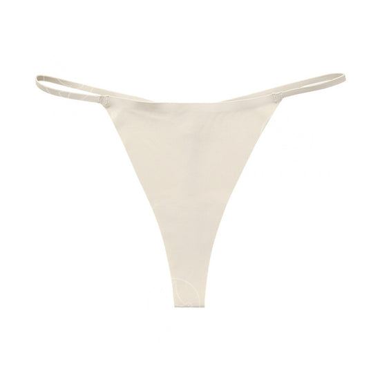 Seamless Thin Belt Buckle T-shaped Panties T-string For Women Underwear - Swefashionstore