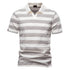 SUMMER Striped Lapel Men&