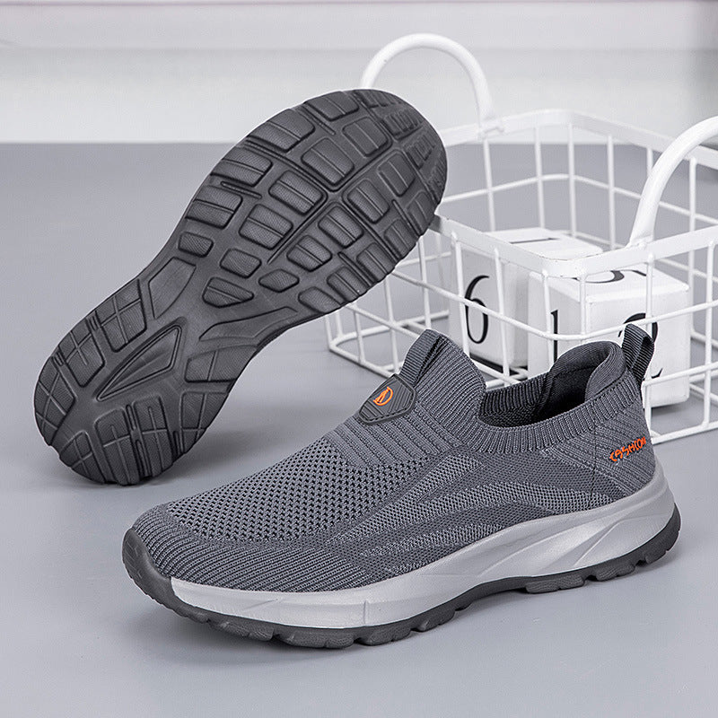 Summer Shoes For The Old Walking Widening Sports - Swefashionstore
