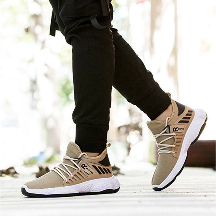 Men Sneakers Breathable Mesh Sports Shoes - Swefashionstore