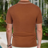 Short-sleeved Polo Shirt - Swefashionstore
