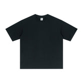 Street Long-staple Cotton Solid Color Short Sleeve - Swefashionstore