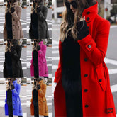 Autumn Winter New Woolen Coat Women&
