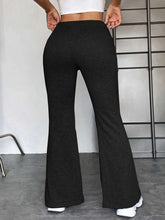 Europea Stitching Yoga Exercise Pants Outdoor Casual Flared Pants - Swefashionstore