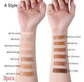 LangManni Makeup Liquid Foundation Oil Control Concealer - Swefashionstore
