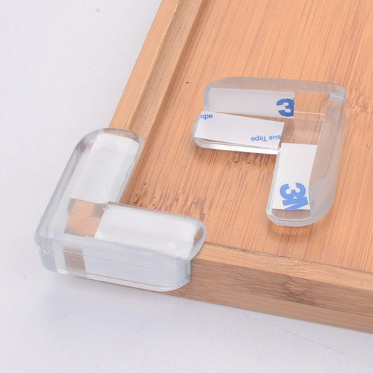 Baby Silicone PROTECTIVE Pad Child SAFETY Table Corner Cover