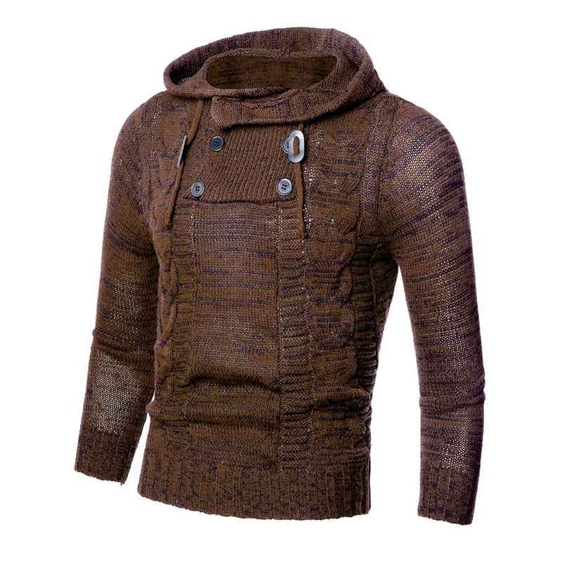 Turtleneck Hooded Sweater - Cozy Style for Every Season