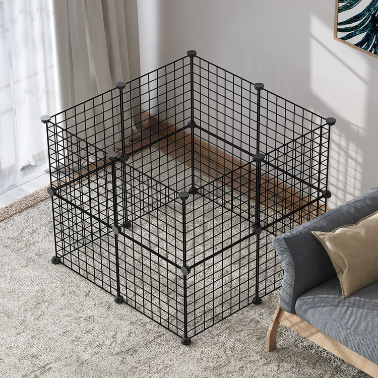 Small Dog Indoor Home 11 Pieces Door Fence - Swefashionstore