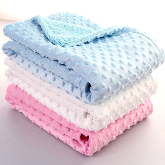 POLAR Dot Baby Blanket NEWBORN Baby Swaddle Wrap