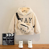 CARTOON Cashmere Jacket With Hat Long SLEEVE - Swefashionstore