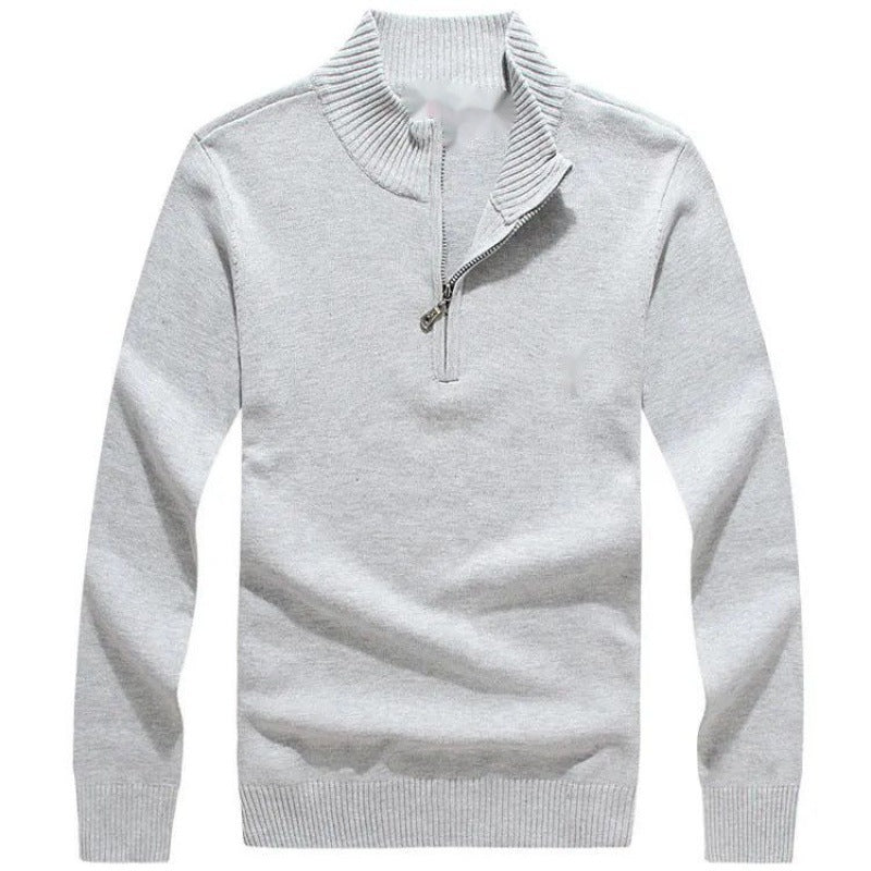 Casual Half Zipper Thermal Knitwear Coat - Swefashionstore