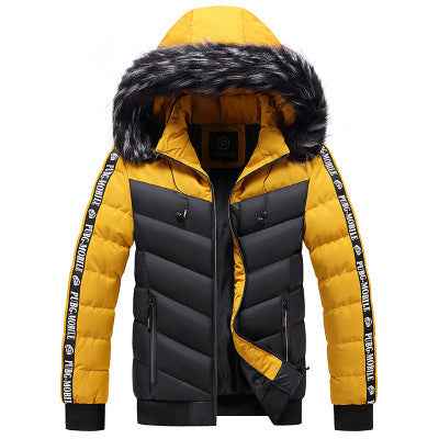 Hooded jacket men&