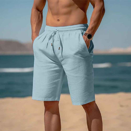 Summer Elastic Waist Shorts for Ultimate Comfort and Style - Swefashionstore